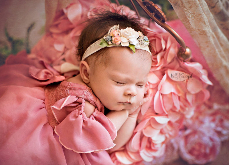 Aurelia Princess Dress • Sleeping Beauty Inspired-newborn dress-Sew Trendy Accessories