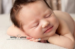 Newborn & Toddler Cubic Zirconia Solitaire Ring