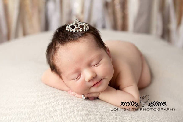 Newborn & Toddler Cubic Zirconia Solitaire Ring