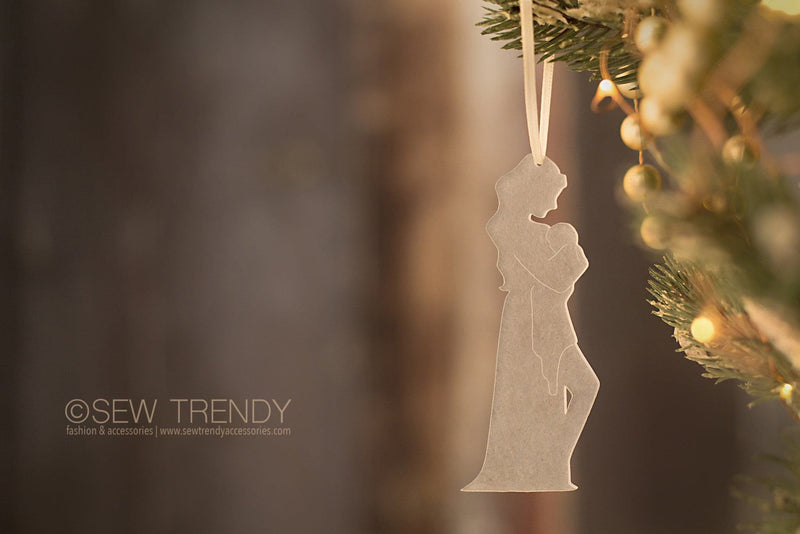 Maternity Christmas Ornament • A Mother's Love