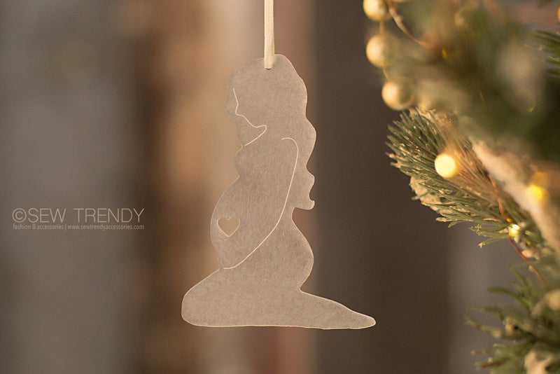 Maternity Christmas Ornament • Can't Wait To Hold You