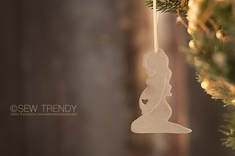 Maternity Christmas Ornament • Can't Wait To Hold You