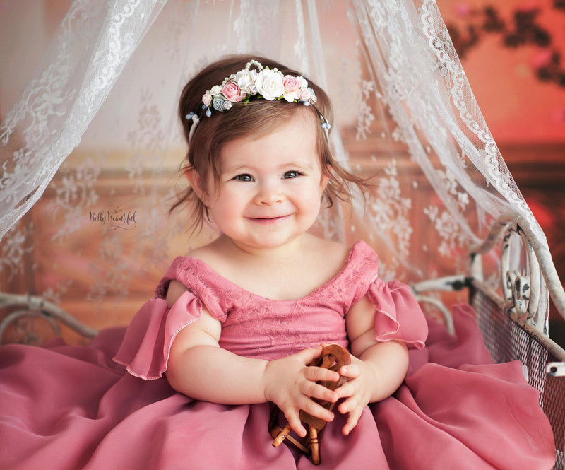 Aurelia Princess Dress • Sleeping Beauty Inspired-newborn dress-Sew Trendy Accessories