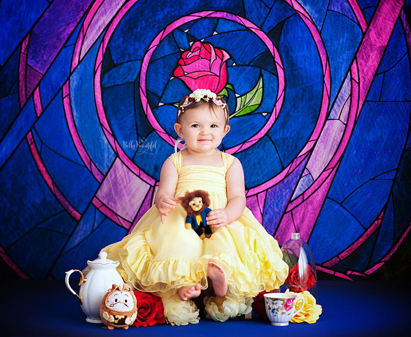 Bae Princess Dress • Beauty and the Beast Inspired-newborn dress-Sew Trendy Accessories