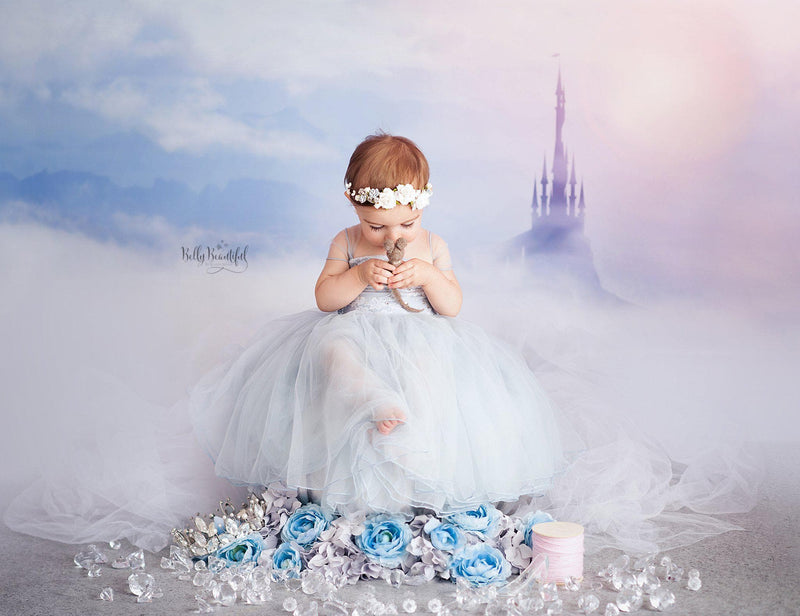 Ella Princess Dress • Cinderella Inspired-newborn dress-Sew Trendy Accessories