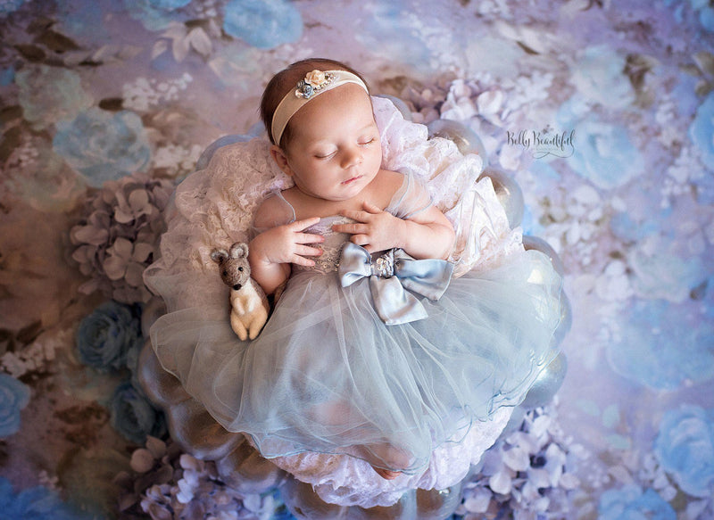 Ella Princess Dress • Cinderella Inspired-newborn dress-Sew Trendy Accessories