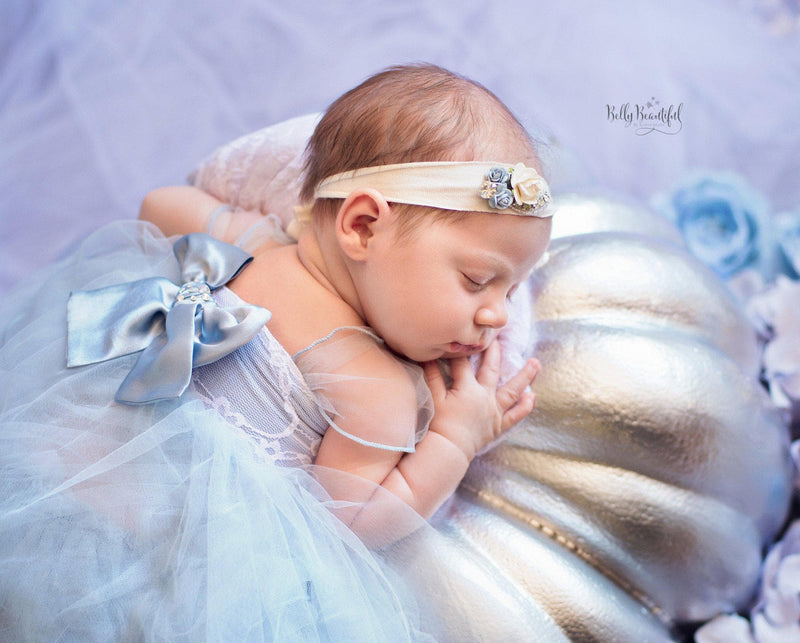 Ella Princess Dress • Cinderella Inspired-newborn dress-Sew Trendy Accessories