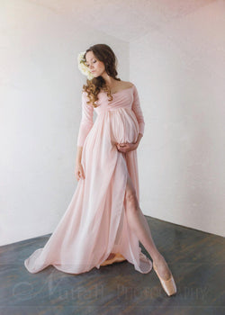 Patricia Gown-Maternity Gown-Sew Trendy Accessories