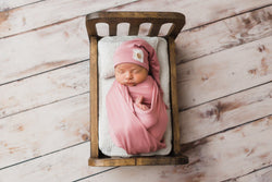 Newborn Long Sleeper Cap & Wrap Set | More Colors Available