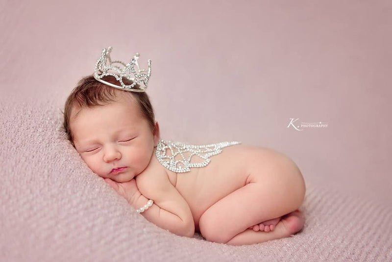 Cielle Rhinestone Baby Angel Wings