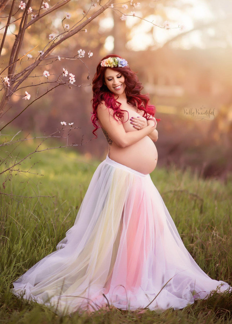 Charity Rainbow Skirt {PASTEL}