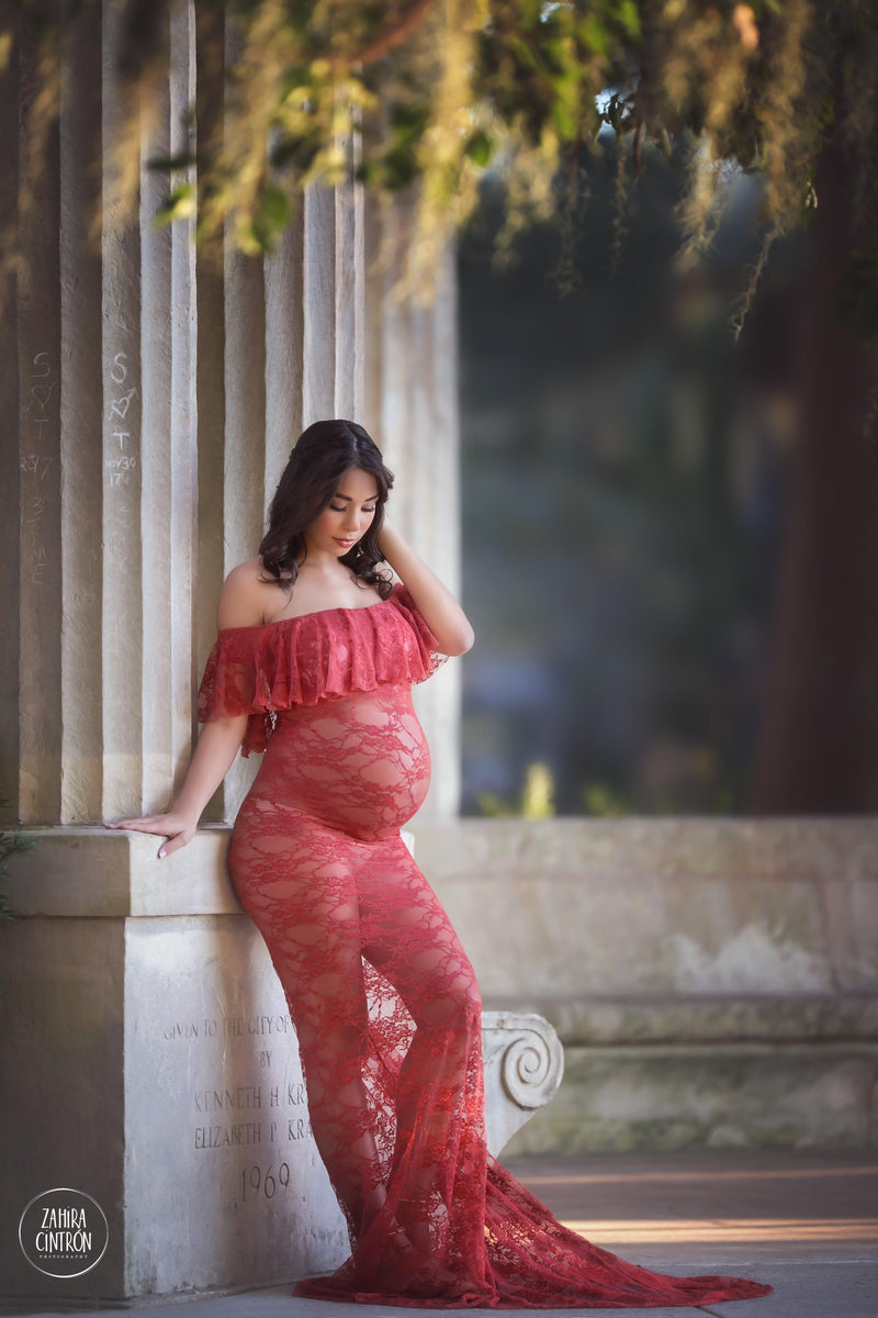 Cori Gown-Maternity Gown-Sew Trendy Accessories