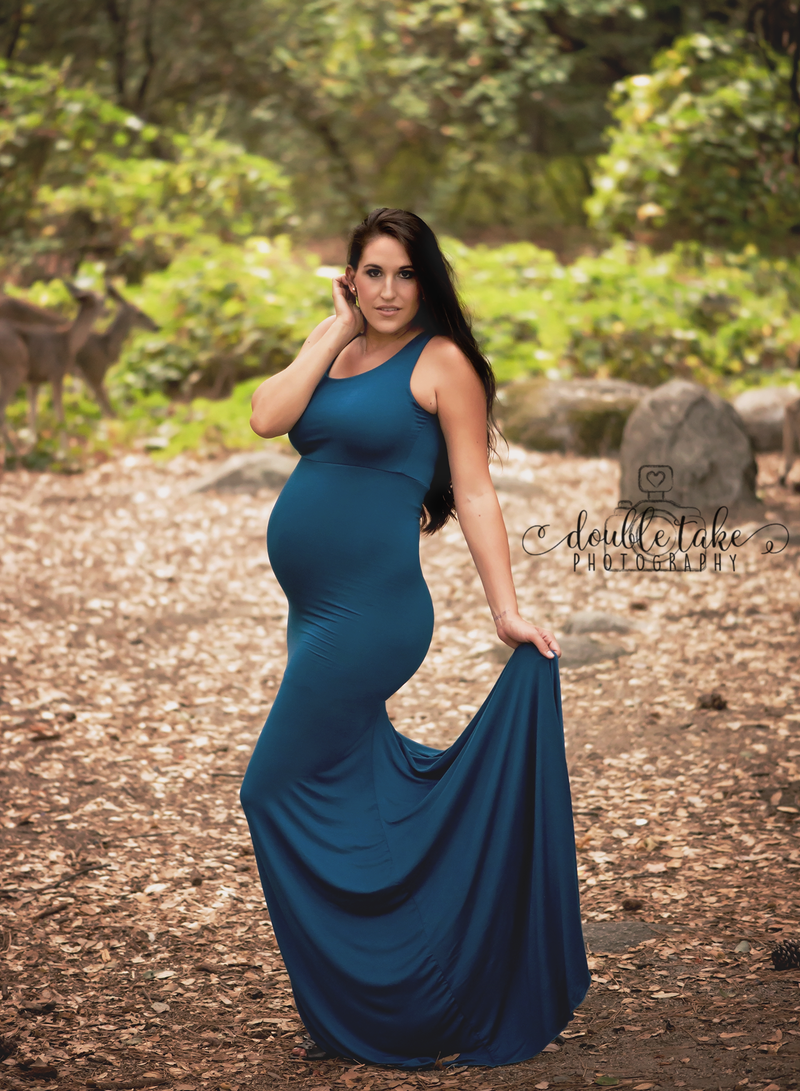 Marcie Gown-Maternity Gown-Sew Trendy Accessories