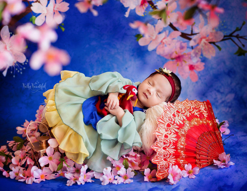 Lien Princess Dress • Mulan Inspired-newborn dress-Sew Trendy Accessories